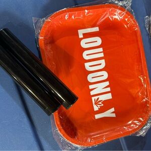 Loud Only  Rolling Tray Set with 2 Holders